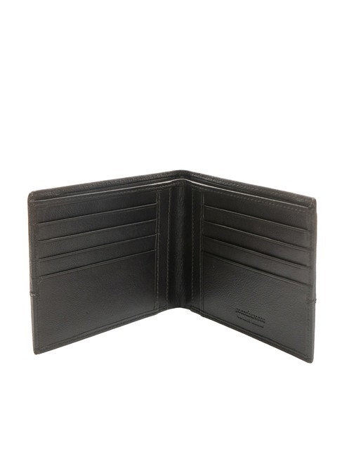 BRYAN Portafoglio in pelle 8 cc brown - Portafogli Uomo