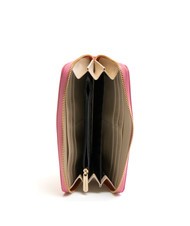 ROCCOBAROCCO GAIA Portafoglio grande zip around fuxia - Portafogli Donna - 2