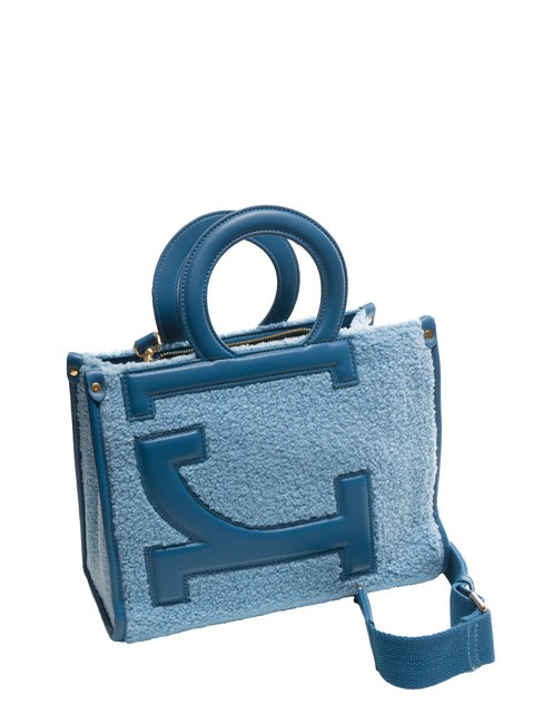 ICONIC TEDDY Borsa tote con tracolla blue - Borse Donna