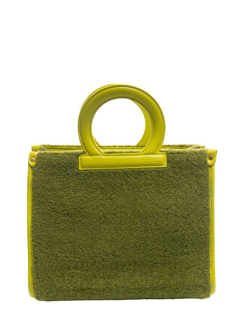 ICONIC TEDDY Borsa tote con tracolla acid green - Borse Donna