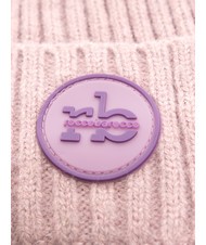 ROCCOBAROCCO PON PON Berretto con risvolto lilla - Cappelli - 2