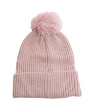 ROCCOBAROCCO PON PON Berretto con risvolto lilla - Cappelli - 3