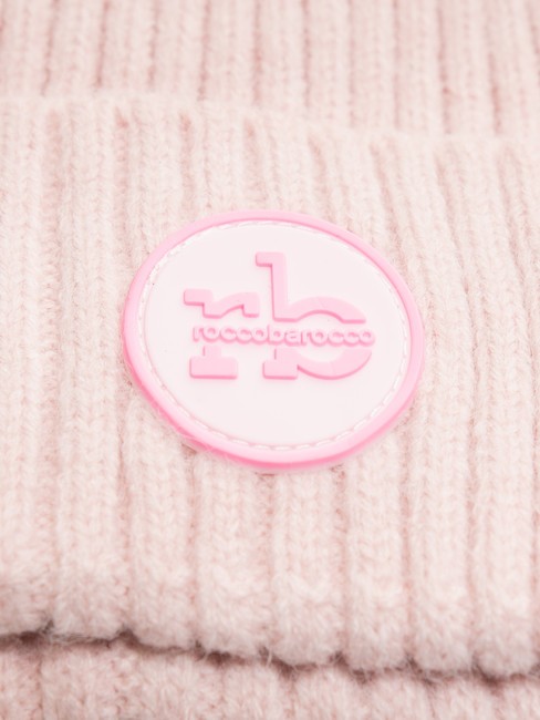 PON PON Berretto con risvolto cipria - Cappelli