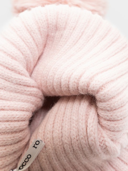 PON PON Berretto con risvolto cipria - Cappelli