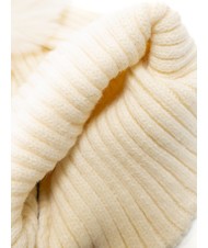 ROCCOBAROCCO PON PON Berretto con risvolto bianco - Cappelli - 4