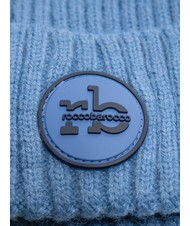 ROCCOBAROCCO PON PON Berretto con risvolto blu - Cappelli - 2