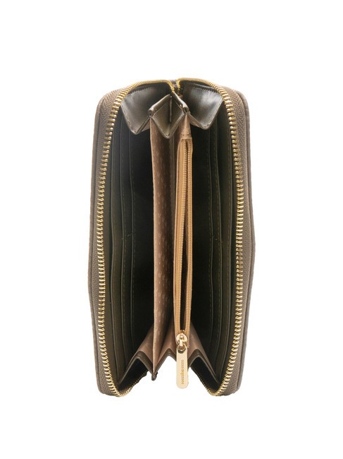 ARIA Portafoglio grande zip around fango - Portafogli Donna