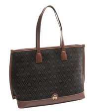 ROCCOBAROCCO FRIDA Borsa shopping in tessuto jacquard cioccolato - Borse Donna - 2