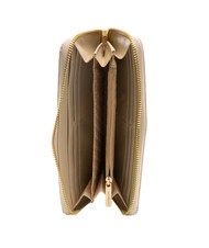 ROCCOBAROCCO BRIGITTE Portafoglio grande zip around tan - Portafogli Donna - 2