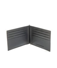 ROCCOBAROCCO ROUND Portafoglio in pelle con fermaglio per banconote blu - Portafogli Uomo - 2