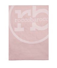 ROCCOBAROCCO RB Sciarpa con logo all over rosa - Sciarpe - 3