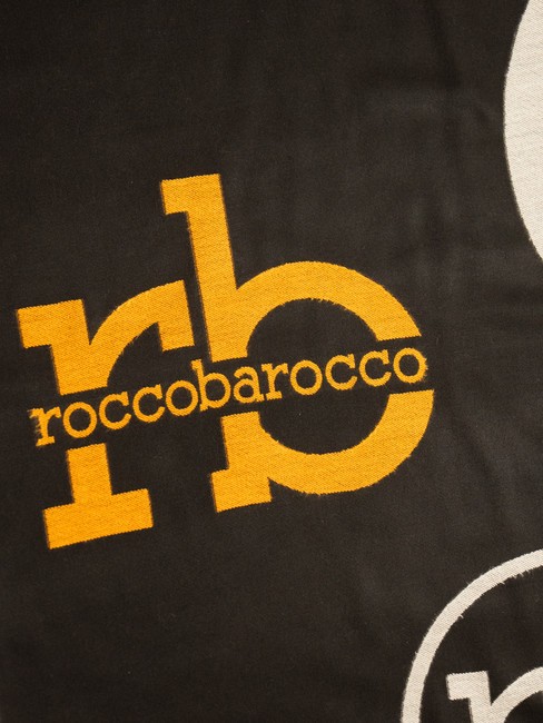 RB Sciarpa con logo all over nero - Sciarpe