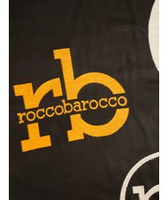 ROCCOBAROCCO RB Sciarpa con logo all over nero - Sciarpe - 3