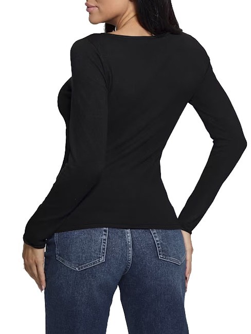 LS TRIANGLE  Maglia con logo jetbla - Maglie Donna