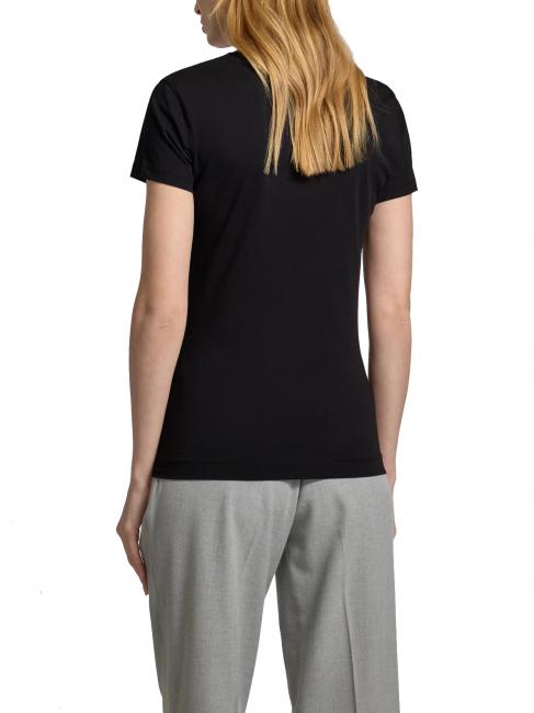 SS VN PYTHON TRIANGLE T-shirt a maniche corte jetbla - T-shirt e Top Donna