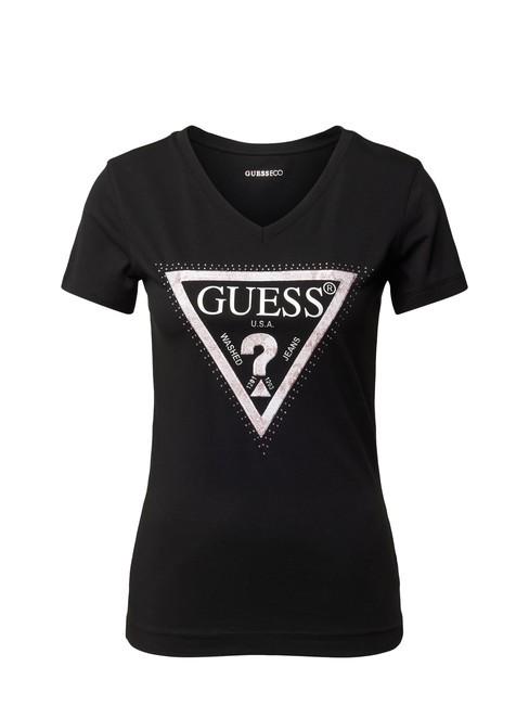 SS VN PYTHON TRIANGLE T-shirt a maniche corte jetbla - T-shirt e Top Donna