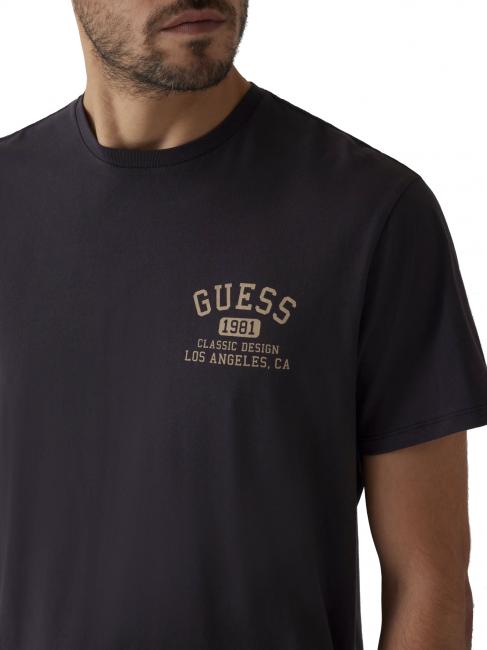 BSC CLASSIC T-Shirt in cotone jet black multi - T-shirt Uomo