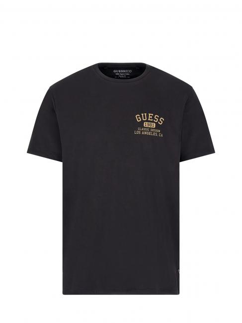BSC CLASSIC T-Shirt in cotone jet black multi - T-shirt Uomo