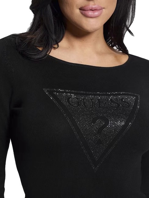 LS TRIANGLE  Maglia con logo jetbla - Maglie Donna