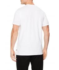 GUESS SS BSC VELVET LOGO  T-Shirt in cotone purwhite - T-shirt Uomo - 2