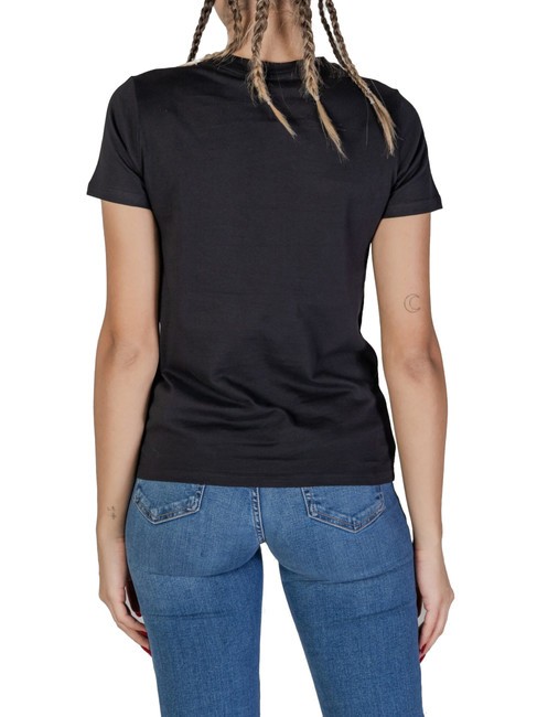 SS SCRIPT LACE LOGO EASY  T-Shirt in cotone jetbla - T-shirt e Top Donna