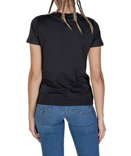 GUESS SS SCRIPT LACE LOGO EASY  T-Shirt in cotone jetbla - T-shirt e Top Donna - 3