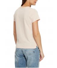 GUESS SS CN PYTHON T-Shirt in cotone mellow pink - T-shirt e Top Donna - 2