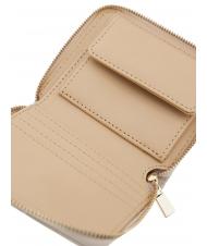 GUESS ECO RIANEE Portafoglio piccolo trapuntato STONE - Portafogli Donna - 2