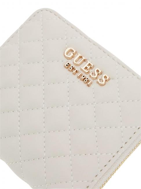 ECO RIANEE Portafoglio piccolo trapuntato STONE - Portafogli Donna