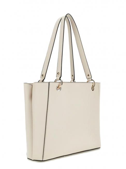 NOELLE Borsa shopper saffiano bone - Borse Donna