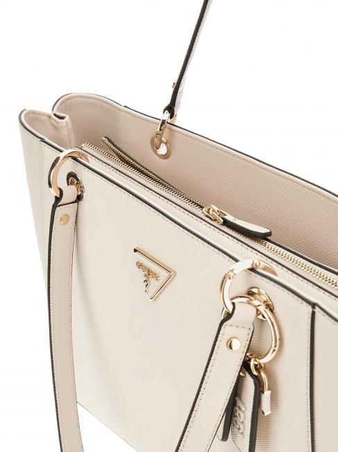 NOELLE Borsa shopper saffiano bone - Borse Donna