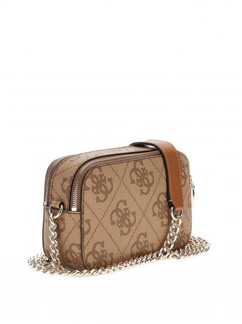 IZZY Borsa camera case due zip LATTE LOGO - Borse Donna