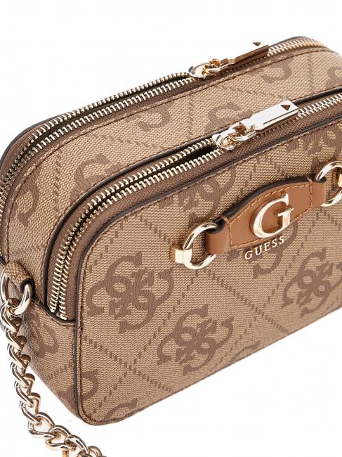 IZZY Borsa camera case due zip LATTE LOGO - Borse Donna