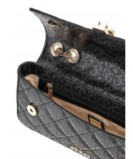 GUESS BESSEY Borsa convertible con patta NERO - Borse Donna - 3