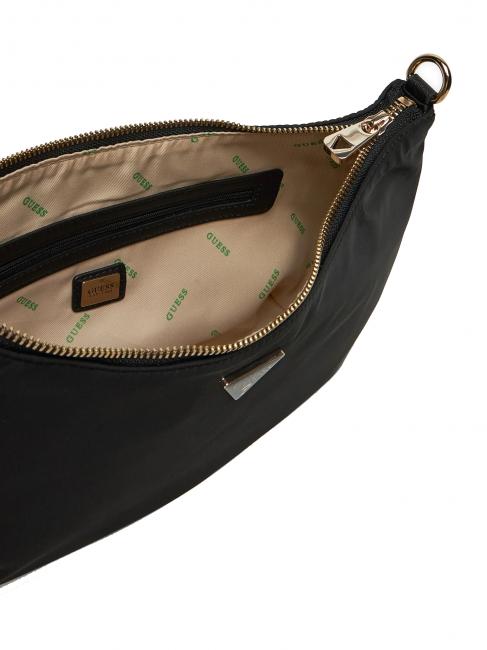 ECO GEMMA Borsa in nylon a tracolla NERO - Borse Donna