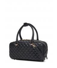 GUESS ECO RIANEE Borsa a bauletto con tracolla NERO - Borse Donna - 2
