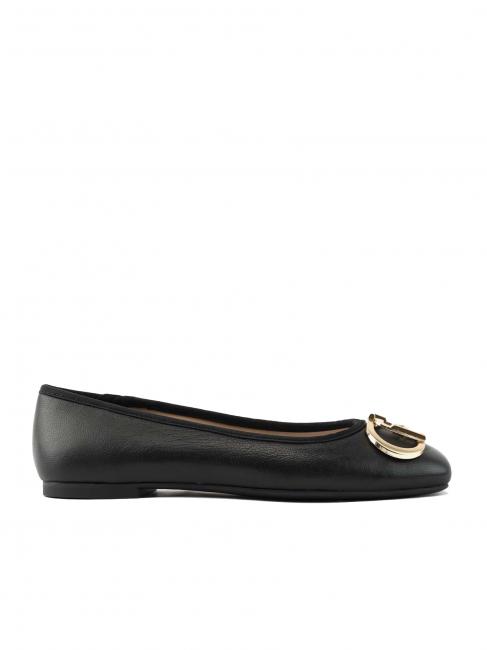 DAFNE 04 Ballerine in pelle nero - Scarpe Donna