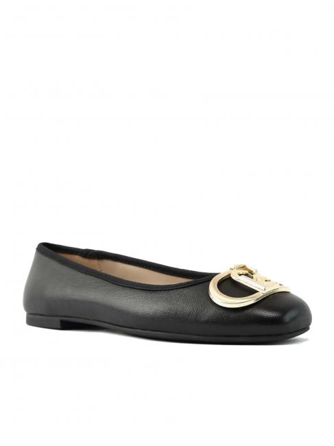 DAFNE 04 Ballerine in pelle nero - Scarpe Donna
