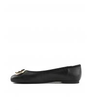 LIUJO DAFNE 04 Ballerine in pelle nero - Scarpe Donna - 5