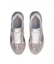 LIUJO MAXI WONDER 73 Sneakers platform full glitter glitter gold - Scarpe Donna - 3