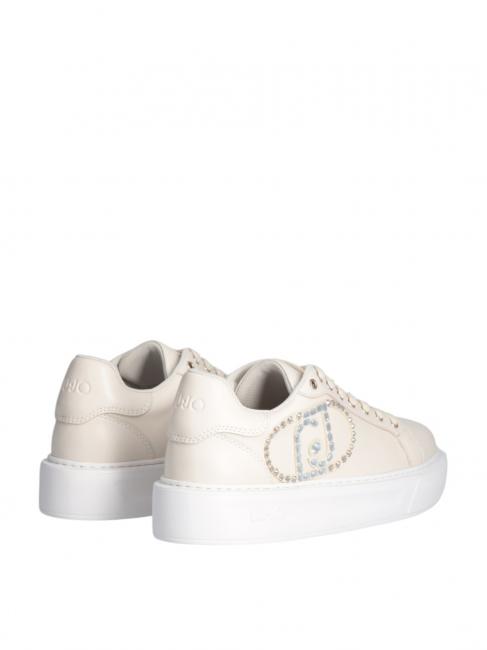 KYLIE 32 Sneakers con logo gioiello ivory - Scarpe Donna