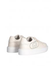 LIUJO KYLIE 32 Sneakers con logo gioiello ivory - Scarpe Donna - 4