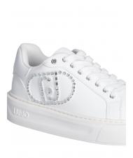 LIUJO KYLIE 32 Sneakers con logo gioiello white - Scarpe Donna - 5