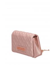 LOVE MOSCHINO QUILTED Pochette con tracolla catena powder - Borse Donna - 2