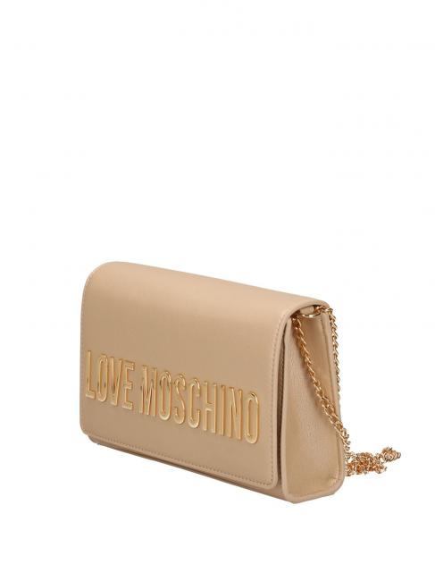 BOLD LOVE Pochette con tracolla catena gold - Borse Donna