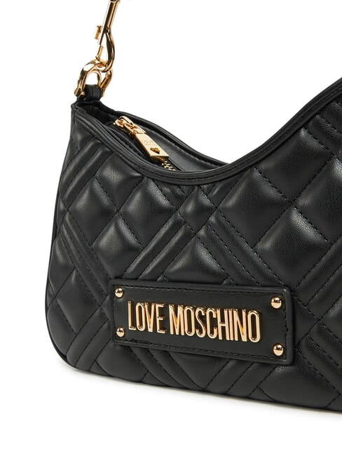 GEOMETRIC QUILTED Borsa a tracolla Nero - Borse Donna