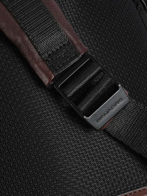 HARPER Zaino in pelle porta pc 15.6" MORO - Zaini da lavoro porta PC