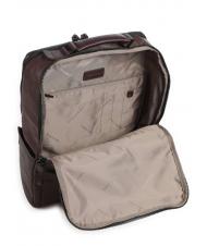 PIQUADRO HARPER Zaino in pelle porta pc 15.6" MORO - Zaini da lavoro porta PC - 4