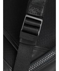 PIQUADRO HARPER Zaino in pelle porta pc 15.6" Nero - Zaini da lavoro porta PC - 3