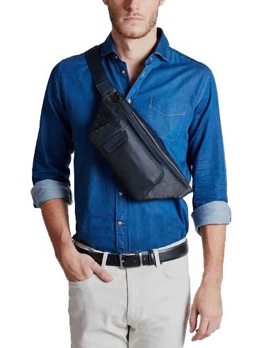 P16  Marsupio CHEVRON BLU - Marsupi